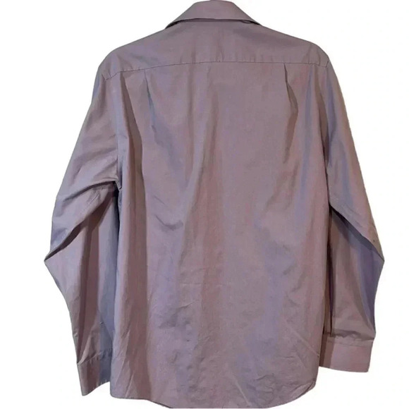 Men’s dress shirt by Croft & Barrow in dusty purple/lilac size 15 and 32/33 EUC - Picture 2 of 6